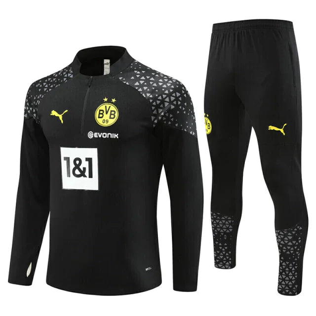 Conjunto de Treino Borussia Dortmund 23/24 - Preto