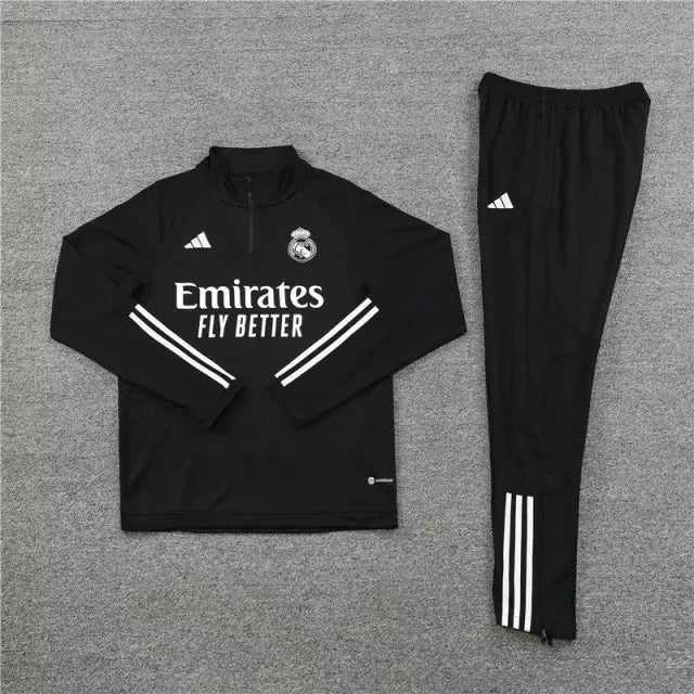 Conjunto de Treino Real Madrid 23/24 - Preto