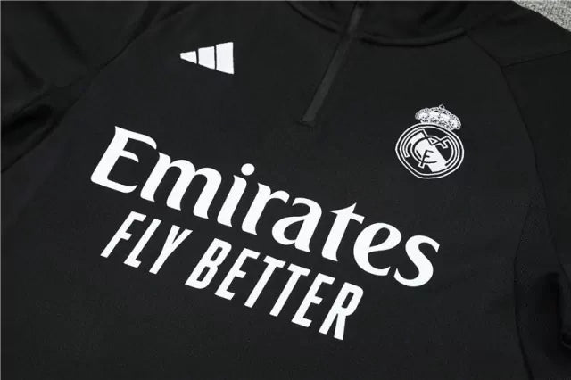 Conjunto de Treino Real Madrid 23/24 - Preto